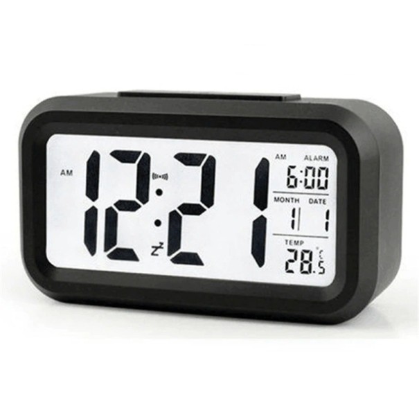 Digital klocka G1613 vit