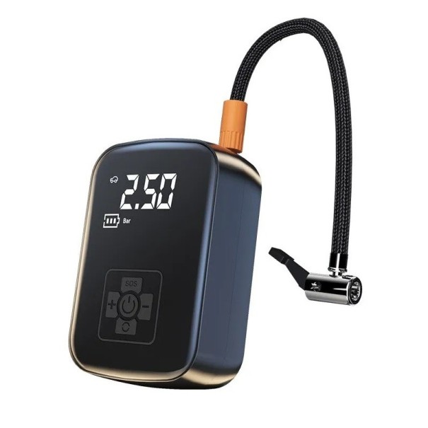 Digital trådløs dækkompressor 100W 7.4V 1