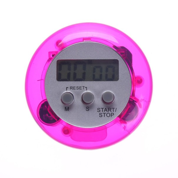 Digitale keukentimer C417 donkerroze