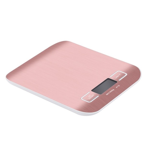 Digitale keukenweegschaal C270 roze 2