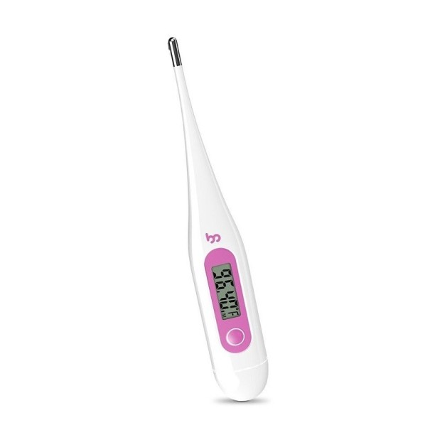 Digitales Basalthermometer rosa