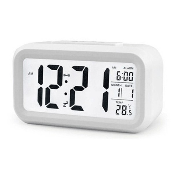 Digitalt ur G1613 hvid
