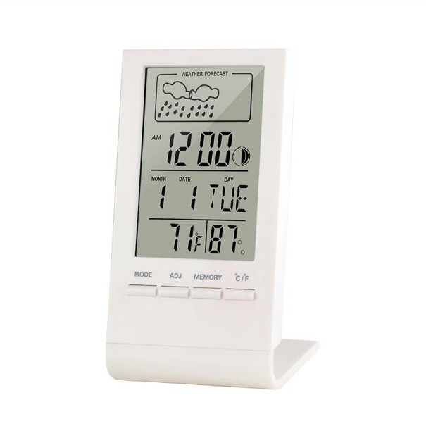 Digitalt ur G1707 hvid