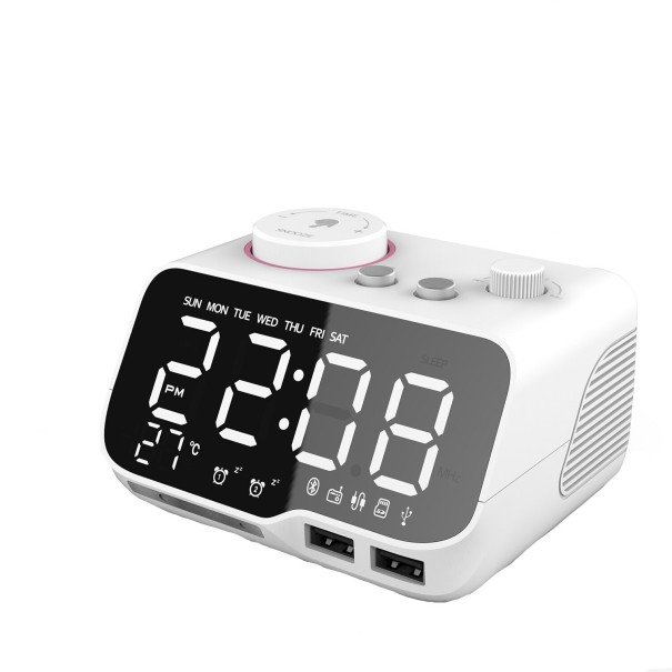 Digitalt ur G1776 hvid