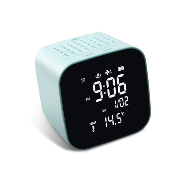 Digitalur med aromadiffuser turkis