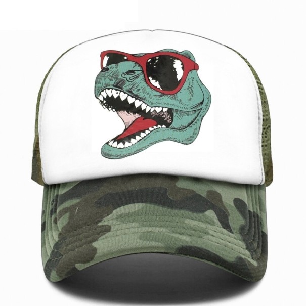 Dinosaur-kasket camouflage