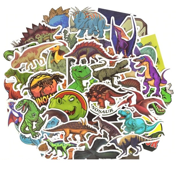 Dinosaur Stickers 50 pcs E314 1