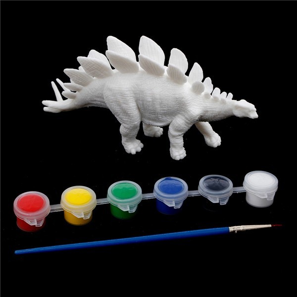 Dinosaurie färg leksak 4