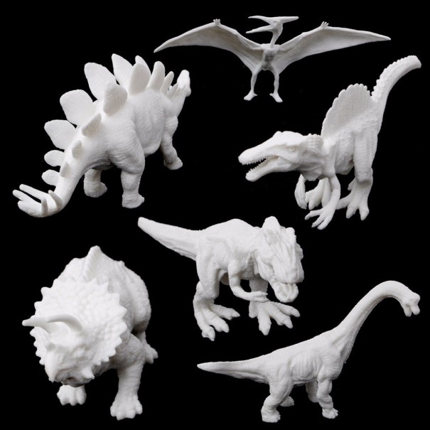 Dinosaurie färg leksak