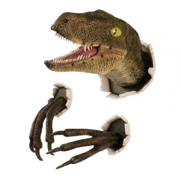 Dinosaurier-Dekoration in der Wand 2