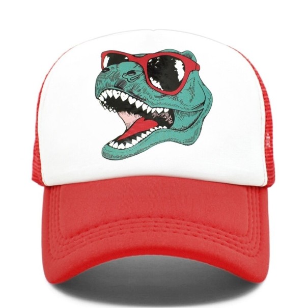 Dinosauruslakki punainen