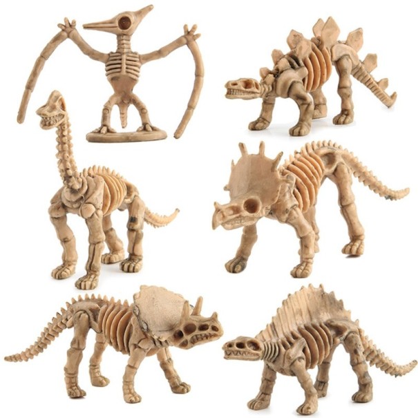 Dinosaurusluurankohahmoja 12 kpl 1