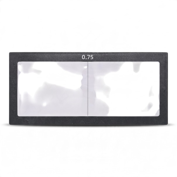 Dioptre Magnifying Glass for Welding Helmet 0.75 Dioptres Size 11 x 5.5 cm Thickness 3 mm Glass Black Frame For Precise Welding 1