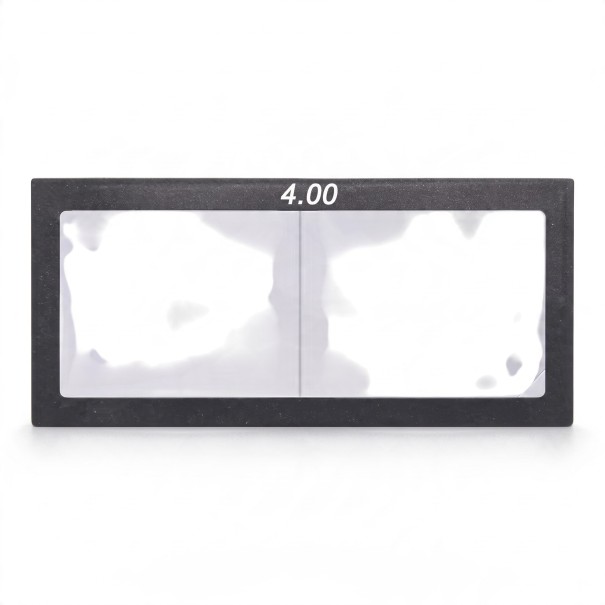 Dioptre Magnifying Glass for Welding Helmet 4 Dioptres Size 11 x 5.5 cm Thickness 3 mm Glass Black Frame For Precise Welding 1