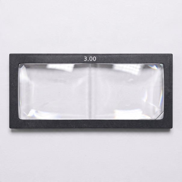 Dioptric Magnifier for Welding Helmet 3 Dioptres Size 11 x 5.5 cm Thickness 3 mm Glass Black Frame For Precision Welding 1