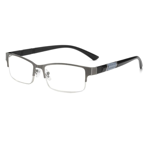 Dioptrické okuliare + 3,50 sivá