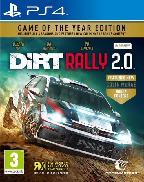 DiRT Rally 2.0 Év Játéka Kiadás PS4 Fiók 1