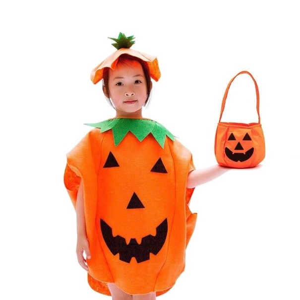 Disfraz de calabaza infantil 6