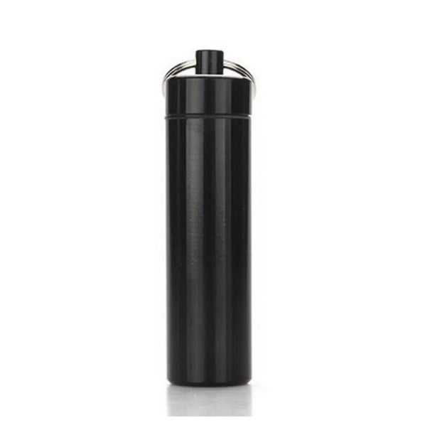 Dispensador de aluminio para palillos negro