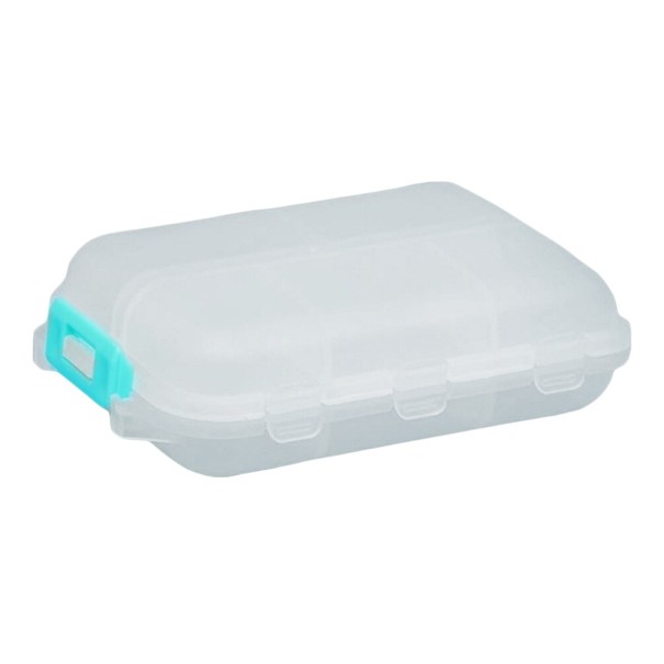 Dispensador de medicamentos de viagem branco