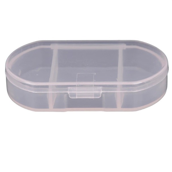 Dispensador de medicamentos transparente