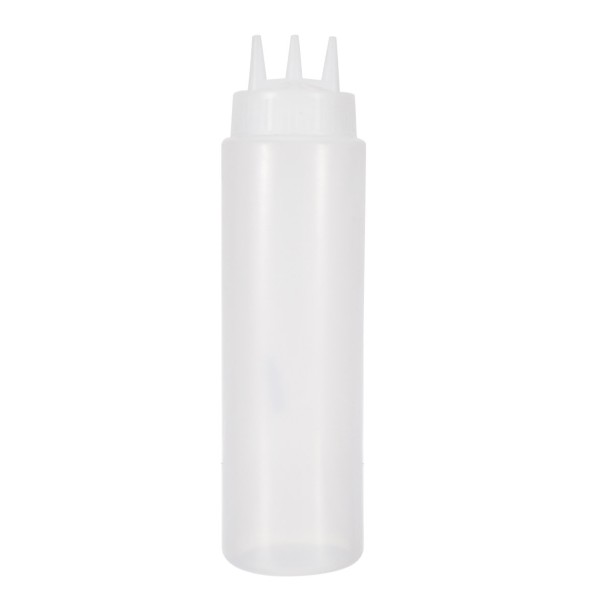 Dispensador de salsas 3 boquillas blanco M