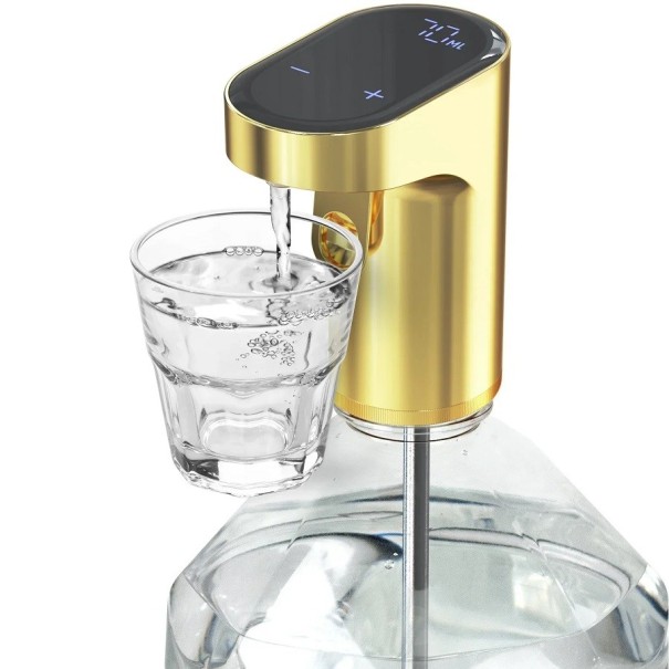 Dispensador de vino eléctrico Dispensador de vino con aireación 1200 mAh dorado