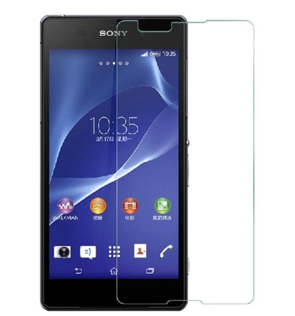 Display i härdat glas - Sony Xperia Z/M