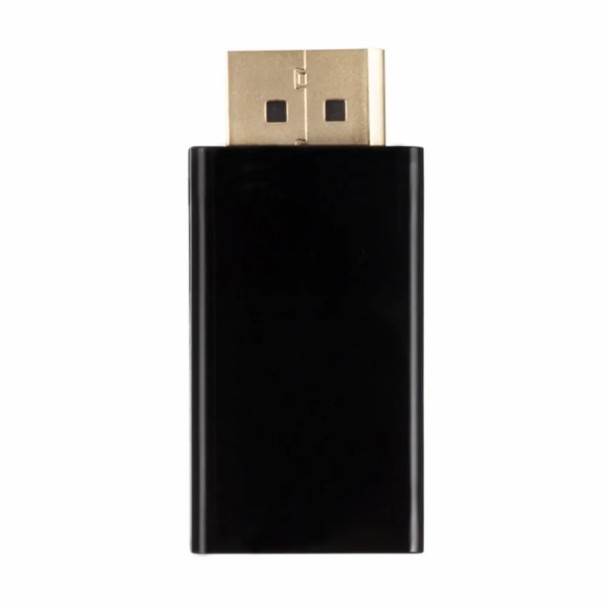 DisplayPort til HDMI 1080p konverteradapter til tilslutning af skærm, tv, pc, bærbar computer, billedkvalitet i høj kvalitet, plug &amp; play, kompatibel med Windows Mac 1