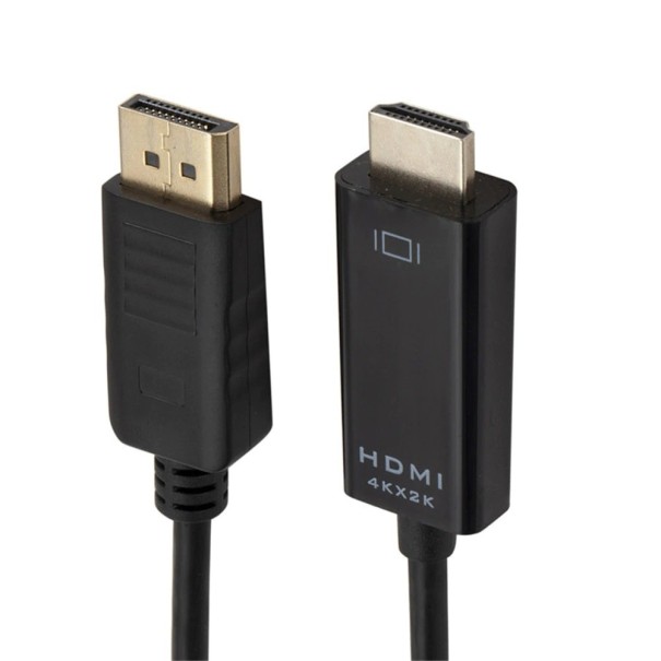 DisplayPort till HDMI-anslutningskabel M/M 1,8 m