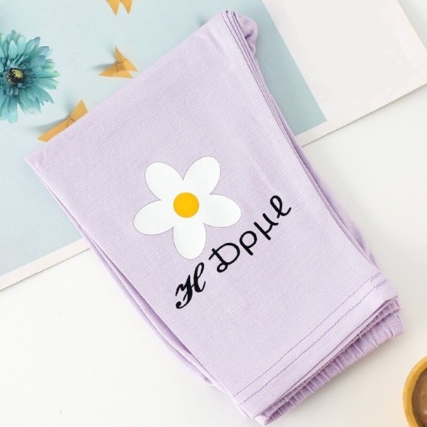 Dívčí legíny T2485 světle fialová 4