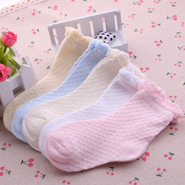 Dívčí ponožky - 5 párů A900 6-8 let