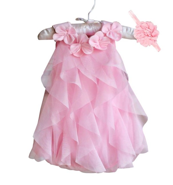 Dívčí šaty N200 růžová 18-24 měsíců
