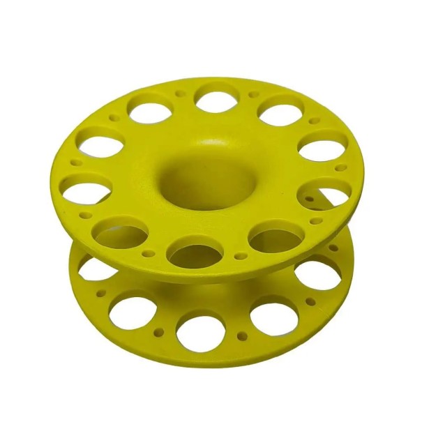 Diver's Finger Spool 8 x 3.5 cm Diving Line Reel for SMB and Signal Buoys Compact Diving Reel System yellow