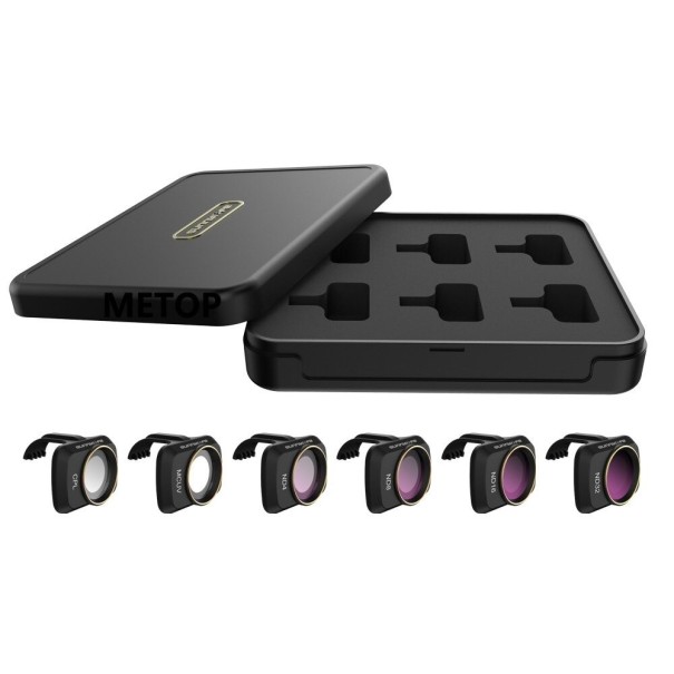 DJI Mavic Mini / Mini 2 / Mini SE drone linsefilter 6 stk. 1