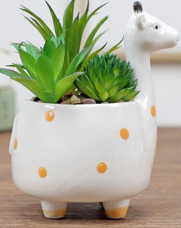 Djurformad blomkruka i keramik C923 18