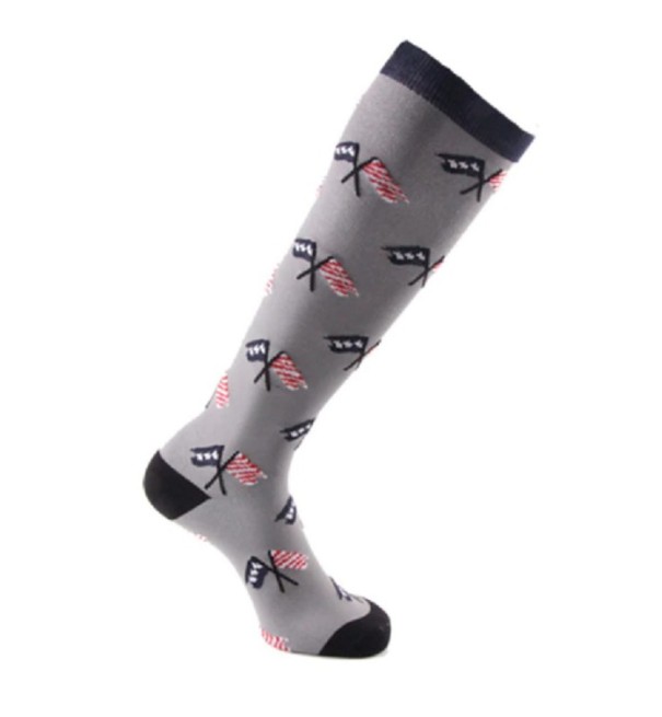 Dlhé ponožky s výšivkami L/XL 2