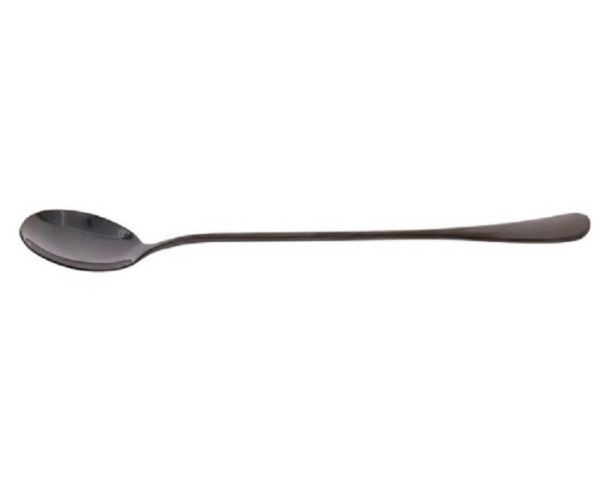 Długa łyżka do lemoniady J892 czarny