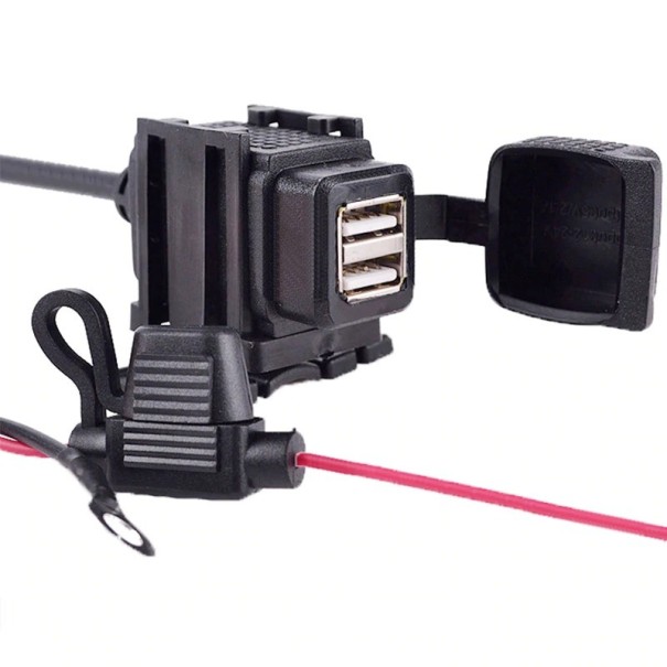 Dobbelt USB motorcykeloplader A2285 1