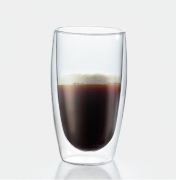 Dobbeltvægget kaffeglas C93 XL