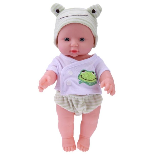 Docka med outfit 30 cm ljusgrön