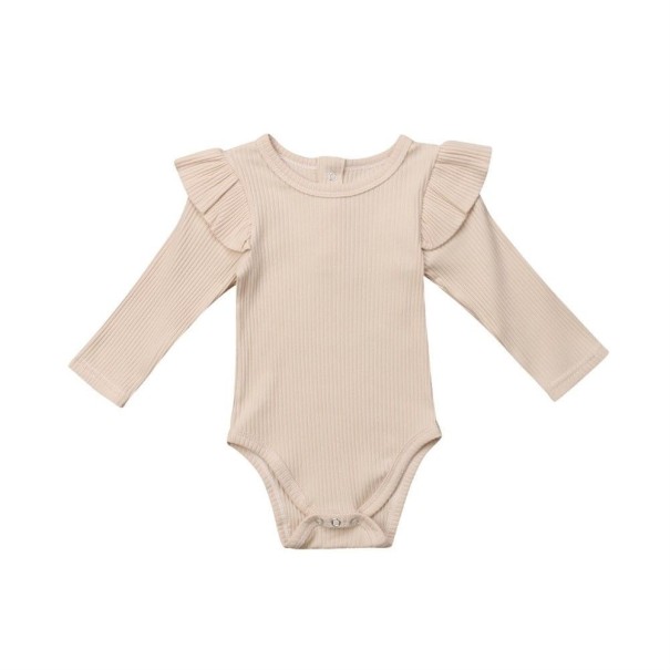 Dojčenské body N720 béžová 3-6 mesiacov