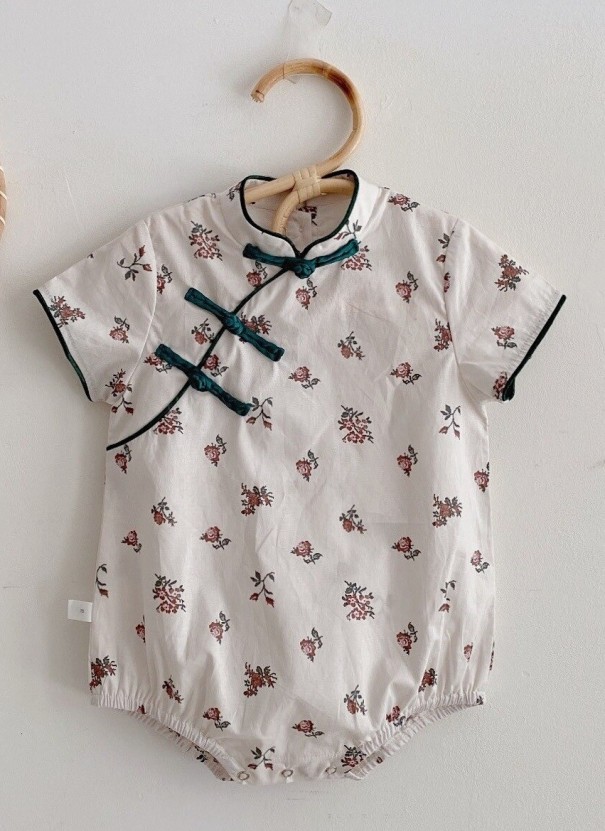 Dojčenské body N741 biela 9-12 mesiacov