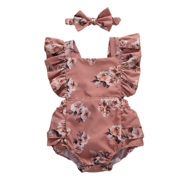 Dojčenské body N762 staroružová 12-18 mesiacov