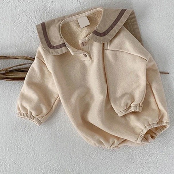 Dojčenské body N785 béžová 18-24 mesiacov