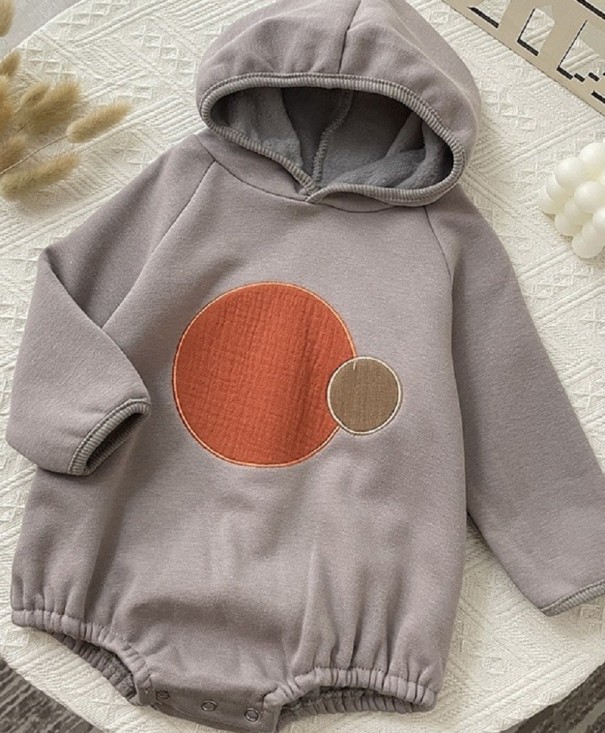 Dojčenské body N833 tmavo sivá 3