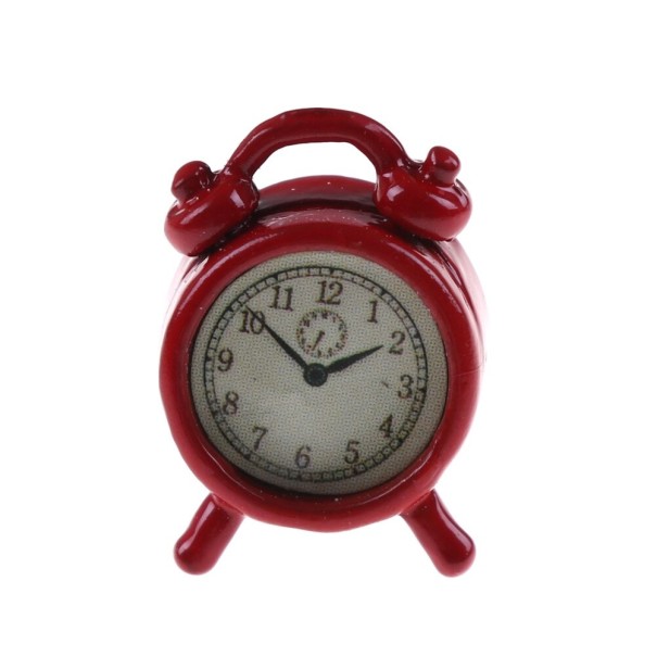 Doll Alarm Clock red