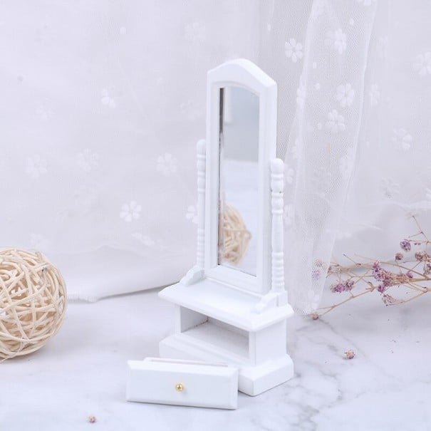 Doll Mirror A2097 white