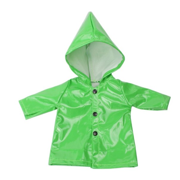 Doll Raincoat green