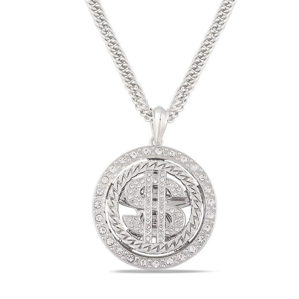 Dollarhalsband D401 silver